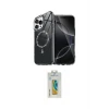 ieg™ iPhone 14 Pro Max Kılıf Kıvılcım Form Prime - Siyah Polymer Nano Ekran Koruyucu