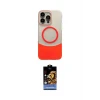 ieg™ iPhone 14 Pro Max Kılıf Kozmos Form Özel Seri - Siyah Buffer Hayalet Cam Ekran Koruyucu