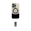 ieg™ iPhone 14 Pro Max Kılıf Kozmos Form Özel Seri - Siyah Joko Magic 5D Hayalet Cam