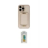 ieg™ iPhone 14 Pro Max Kılıf Kozmos Minimal Prime - Siyah Polymer Nano Ekran Koruyucu