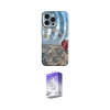 ieg™ iPhone 14 Pro Max Kılıf Nova Doku Prime - Siyah Bilvis 5in1 3D Magic Cam Ekran Koruyucu