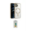 ieg™ iPhone 14 Pro Max Kılıf Nova Işık Özel Seri - Siyah Polymer Nano Ekran Koruyucu