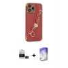 ieg™ iPhone 14 Pro Max Kılıf Nova Işık Prime - Siyah Bilvis 5in1 3D Magic Cam Ekran Koruyucu + Bilvis Titan Kamera Lens - SH