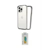 ieg™ iPhone 14 Pro Max Kılıf Pusula Asil Koleksiyonu - Siyah Polymer Nano Ekran Koruyucu