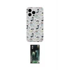ieg™ iPhone 14 Pro Max Kılıf Pusula Form - Şeffaf 360 Full Body Arka Koruyucu