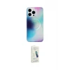 ieg™ iPhone 14 Pro Max Kılıf Pusula Form - Şeffaf Pasifik Cam Ekran Koruyucu