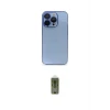 ieg™ iPhone 14 Pro Max Kılıf Siluet Minimal Özel Seri - Siyah Joko Magic 5D Hayalet Cam