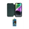 ieg™ iPhone 14 Pro Max Kılıf Siluet Minimal Serisi - Siyah 18D Cam Ekran Koruyucu