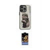 ieg™ iPhone 14 Pro Max Kılıf Siluet Modern Özel Seri - Siyah Buffer Hayalet Cam Ekran Koruyucu
