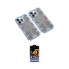 ieg™ iPhone 14 Pro Max Kılıf Ufuk Doku Prime - Siyah Buffer Hayalet Cam Ekran Koruyucu