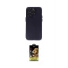 ieg™ iPhone 14 Pro Max Kılıf Ufuk Minimal Özel Seri - Siyah Buffer Cam Ekran Koruyucu