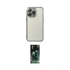 ieg™ iPhone 14 Pro Max Kılıf Vadi Minimal - Şeffaf 360 Full Body Arka Koruyucu