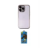 ieg™ iPhone 14 Pro Max Kılıf Vadi Minimal - Siyah 18D Cam Ekran Koruyucu