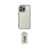ieg™ iPhone 14 Pro Max Kılıf Vadi Minimal - Siyah Polymer Nano Ekran Koruyucu