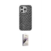 ieg™ iPhone 14 Pro Max Kılıf Vadi Özel Seri - Siyah Bilvis 3D Mat Cam Ekran Koruyucu