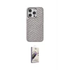 ieg™ iPhone 14 Pro Max Kılıf Vadi Özel Seri - Siyah Bilvis 3D Mat Cam Ekran Koruyucu