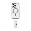 ieg™ iPhone 14 Pro Max Kılıf Yadigar Klasik Özel Seri - Şeffaf Pasifik Cam Ekran Koruyucu