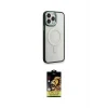 ieg™ iPhone 14 Pro Max Kılıf Yankı Işık Özel Seri - Siyah Buffer Cam Ekran Koruyucu