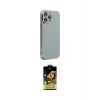 ieg™ iPhone 14 Pro Max Kılıf Yankı Serisi - Siyah Buffer Cam Ekran Koruyucu