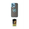 ieg™ iPhone 14 Pro Max Kılıf Yörünge Çizgi - Siyah Buffer Cam Ekran Koruyucu