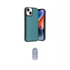 ieg™ iPhone 15 Kılıf Kıvılcım Işık Serisi - Siyah Joko Magic 5D Cam