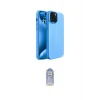 ieg™ iPhone 15 Kılıf Kozmos Yansıma Özel Seri - Siyah Joko Magic 5D Cam