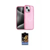 ieg™ iPhone 15 Kılıf Nova Asil Prime - Siyah Buffer Hayalet Cam Ekran Koruyucu
