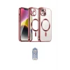 ieg™ iPhone 15 Kılıf Nova Işık Özel Seri - Siyah Joko Magic 5D Cam
