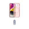 ieg™ iPhone 15 Kılıf Siluet Minimal Prime - Siyah Joko Magic 5D Cam