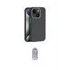 ieg™ iPhone 15 Kılıf Zirve Modern Prime - Siyah Joko Magic 5D Cam