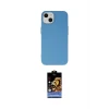 ieg™ iPhone 15 Pro Kılıf Ahenk Serisi - Siyah Buffer Hayalet Cam Ekran Koruyucu