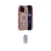 ieg™ iPhone 15 Pro Kılıf Eksen Çizgi - Siyah Joko Magic 5D Cam