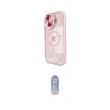 ieg™ iPhone 15 Pro Kılıf Kıvılcım Modern Koleksiyonu - Siyah Joko Magic 5D Cam