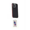 ieg™ iPhone 15 Pro Kılıf Kıvılcım Modern Özel Seri - Siyah Joko 5D Cam