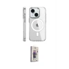 ieg™ iPhone 15 Pro Kılıf Nova Doku - Siyah Bilvis 3D Cam Ekran Koruyucu