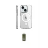 ieg™ iPhone 15 Pro Kılıf Nova Doku - Siyah Joko Magic 5D Hayalet Cam