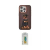 ieg™ iPhone 15 Pro Kılıf Nova Form Koleksiyonu - Siyah Polymer Nano Ekran Koruyucu
