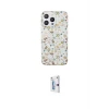 ieg™ iPhone 15 Pro Kılıf Pusula Form - Siyah Bilvis 0.18mm Plus Cam Ekran Koruyucu