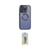 ieg™ iPhone 15 Pro Kılıf Pusula Form - Siyah Polymer Nano Ekran Koruyucu