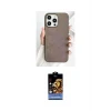 ieg™ iPhone 15 Pro Kılıf Pusula Modern - Siyah Buffer Hayalet Cam Ekran Koruyucu