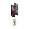 ieg™ iPhone 15 Pro Kılıf Siluet Doku - Siyah Polymer Nano Ekran Koruyucu