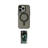 ieg™ iPhone 15 Pro Kılıf Yadigar Işık - Şeffaf 360 Full Body Arka Koruyucu