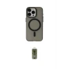 ieg™ iPhone 15 Pro Kılıf Yadigar Işık - Siyah Joko Magic 5D Hayalet Cam