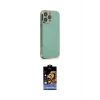 ieg™ iPhone 15 Pro Kılıf Yankı Serisi - Siyah Buffer Hayalet Cam Ekran Koruyucu