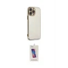 ieg™ iPhone 15 Pro Kılıf Yankı Serisi - Siyah Joko 5D Cam