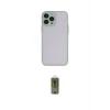 ieg™ iPhone 15 Pro Max Kılıf Ahenk Çizgi Serisi - Siyah Joko Magic 5D Hayalet Cam