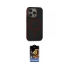 ieg™ iPhone 15 Pro Max Kılıf Ahenk Form Serisi - Siyah Buffer Hayalet Cam Ekran Koruyucu