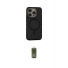 ieg™ iPhone 15 Pro Max Kılıf Ahenk Form Serisi - Siyah Joko Magic 5D Hayalet Cam