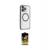 ieg™ iPhone 15 Pro Max Kılıf Ahenk Işık Serisi - Siyah Buffer Cam Ekran Koruyucu
