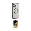 ieg™ iPhone 15 Pro Max Kılıf Ahenk Işık Serisi - Siyah Buffer Cam Ekran Koruyucu
